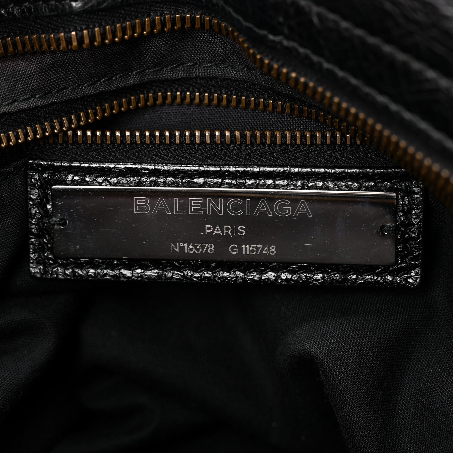Balenciaga Agneau Classic Hardware City Black 7 of 11