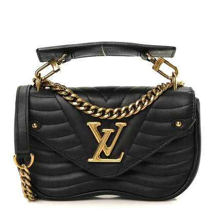 Louis Vuitton Calfskin New Wave Chain PM Black 1 of 12