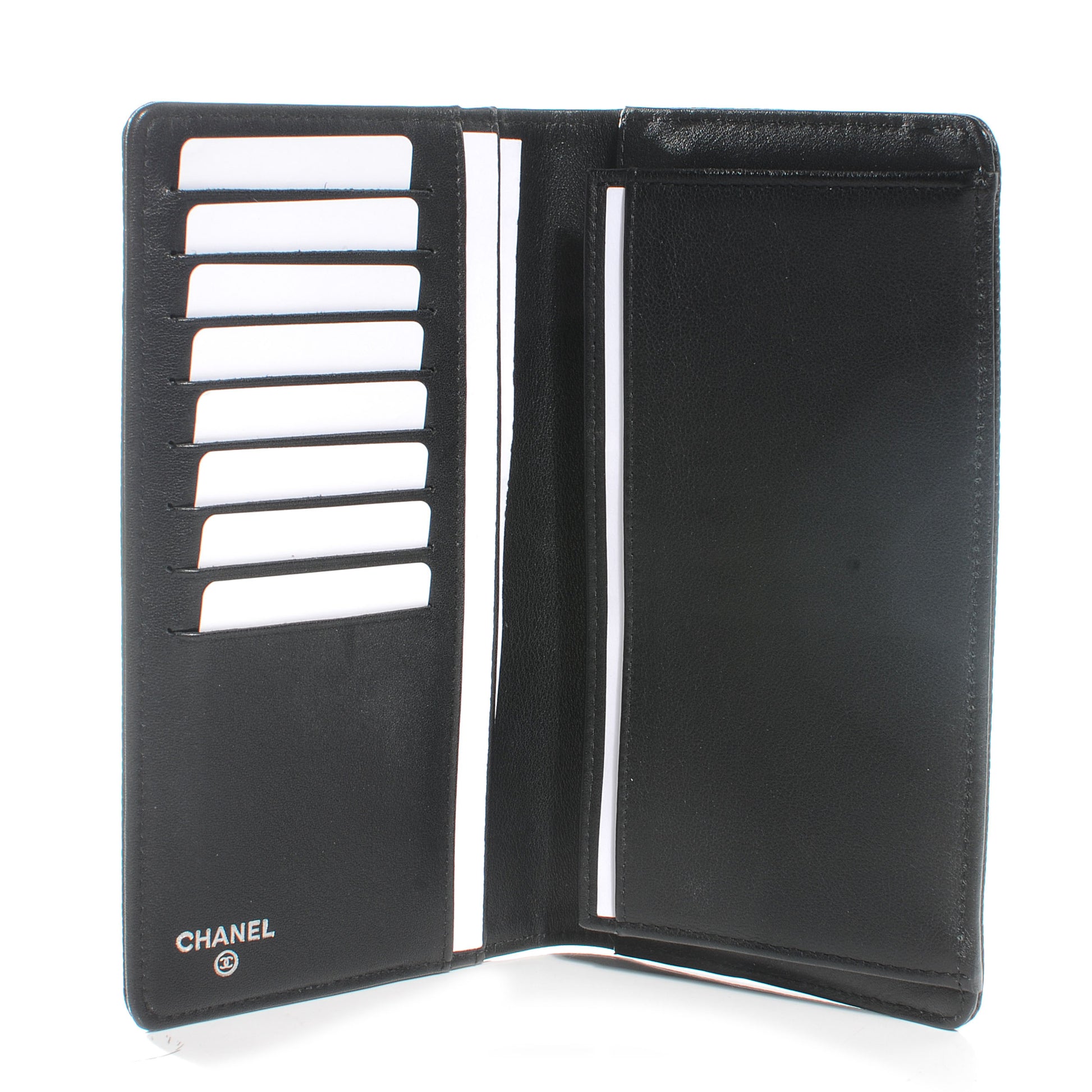 Chanel Caviar Yen CC Wallet Black 6 of 9