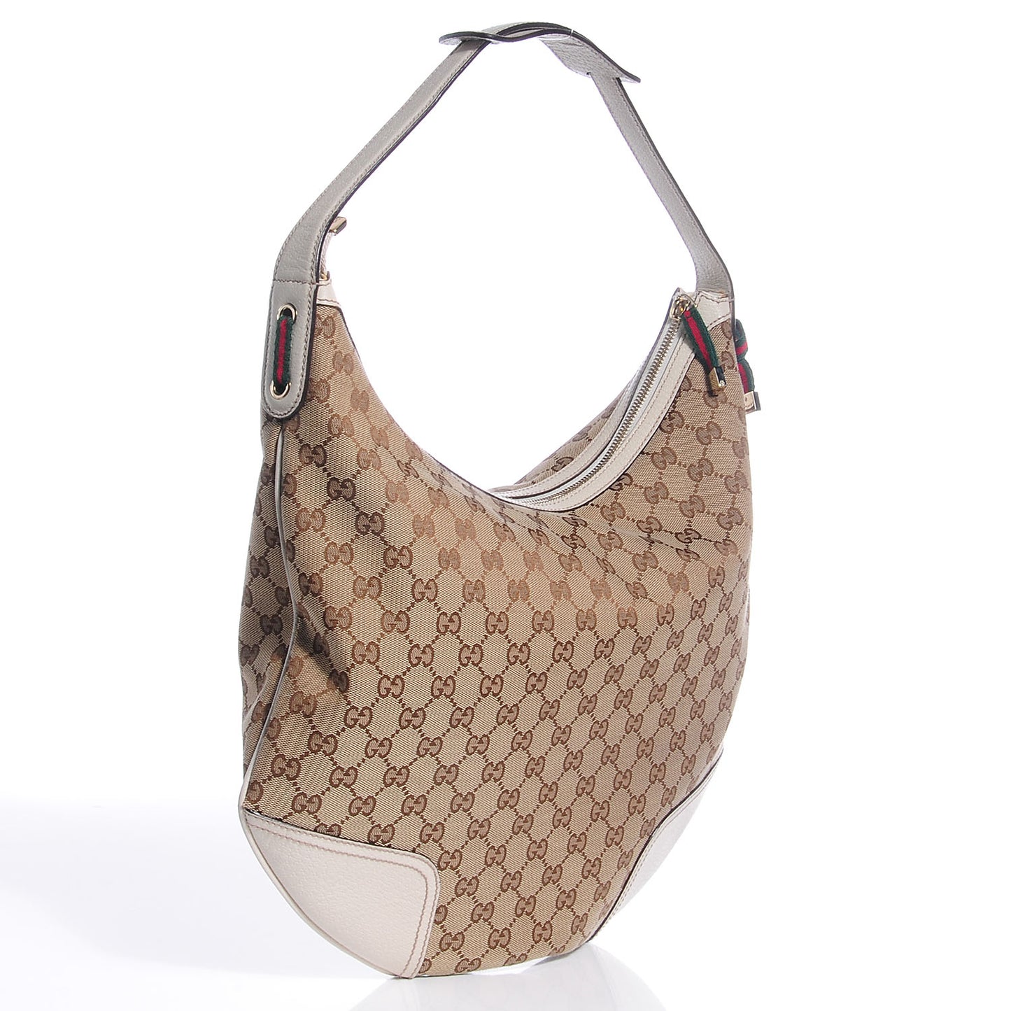 Monogram Princy Large Hobo Off White