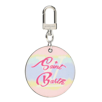 Louis Vuitton Monogram Escale Saint Barth Bag Charm Key Holder Pastel 1 of 5