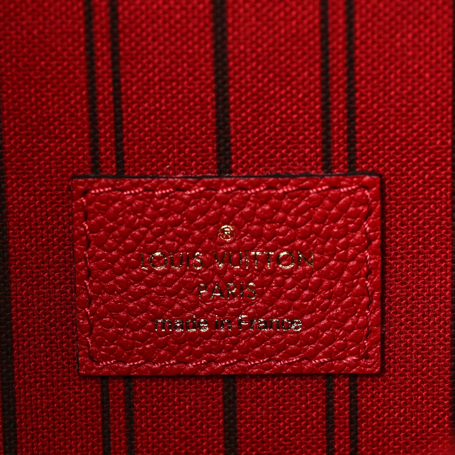 Louis Vuitton Empreinte Pochette Metis Cherry 6 of 9