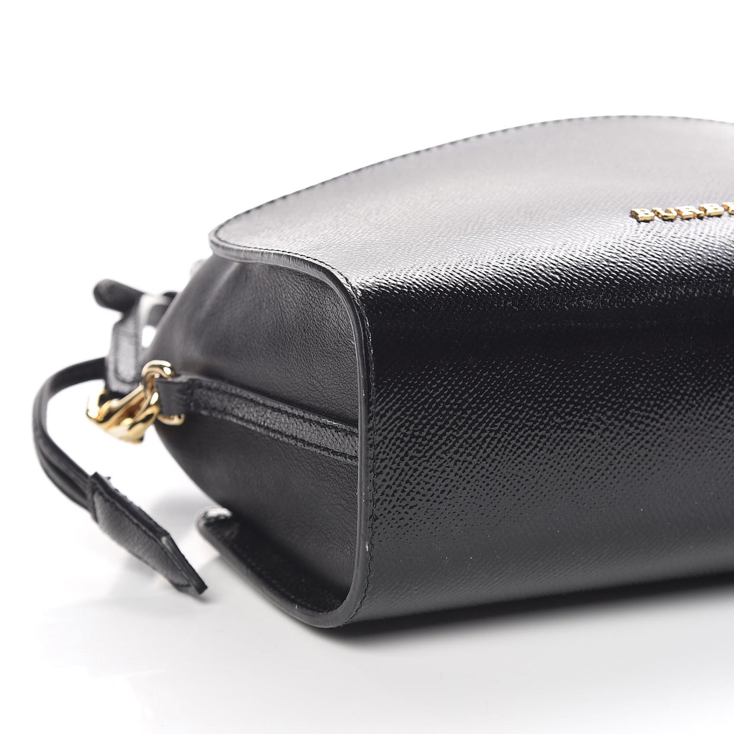 Patent Grained Calfskin Little Crush Black