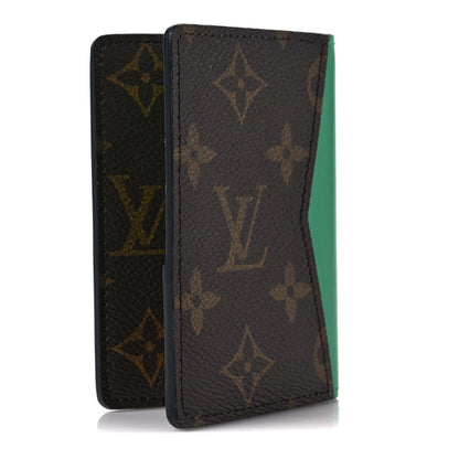 Louis Vuitton Monogram Pocket Organizer NM Green 3 of 6