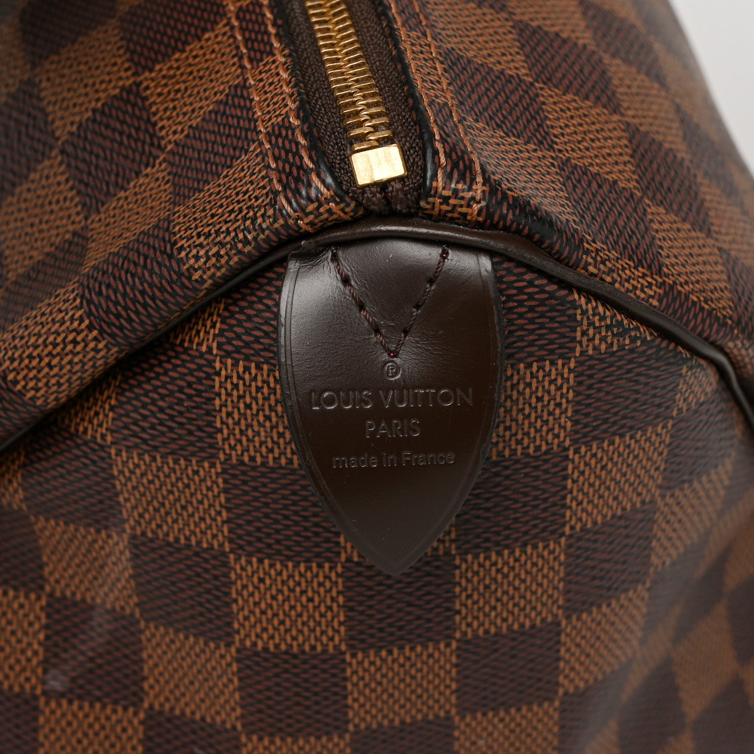 Louis Vuitton Damier Ebene Speedy 35 6 of 11