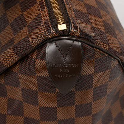 Louis Vuitton Damier Ebene Speedy 35 6 of 11