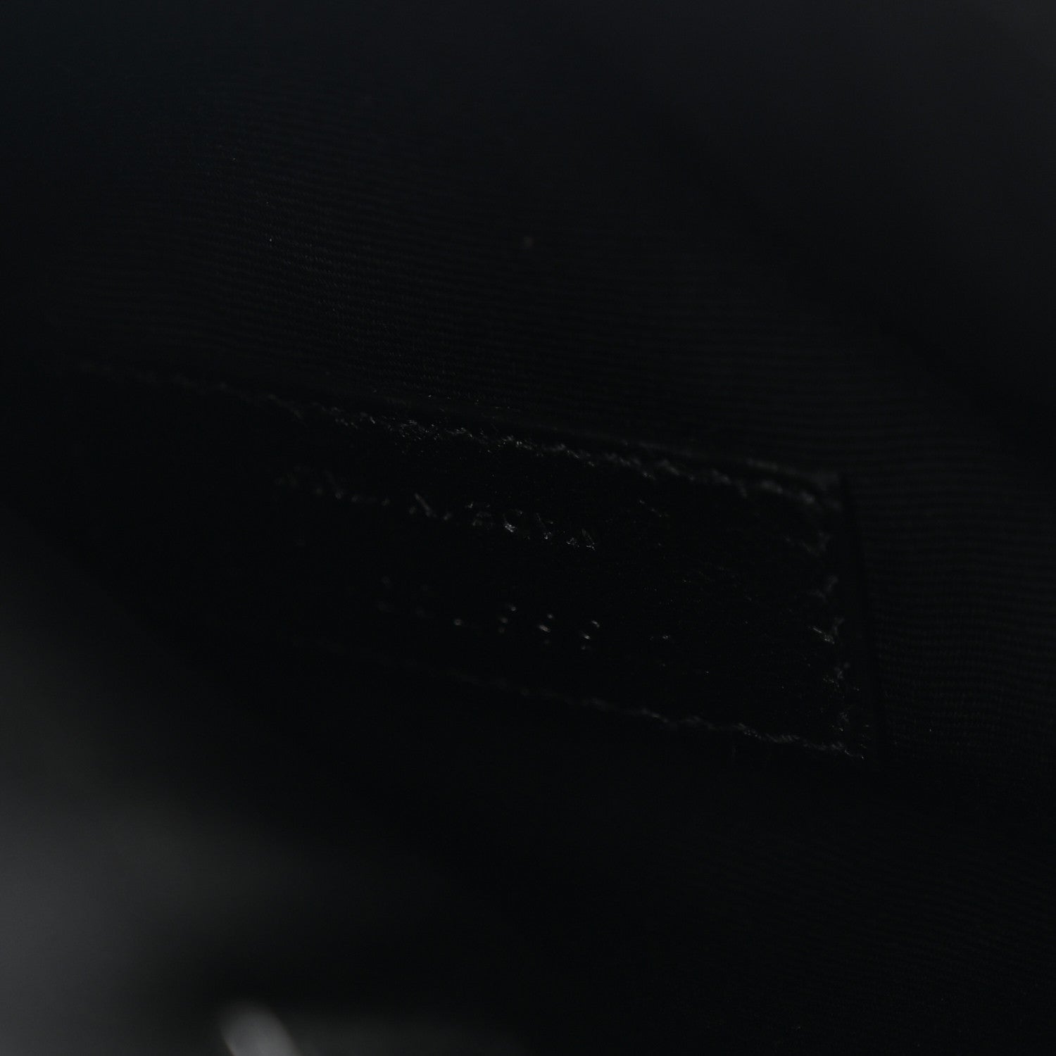 Saint Laurent Grain De Poudre Uptown Baby Pouch Black 7 of 8
