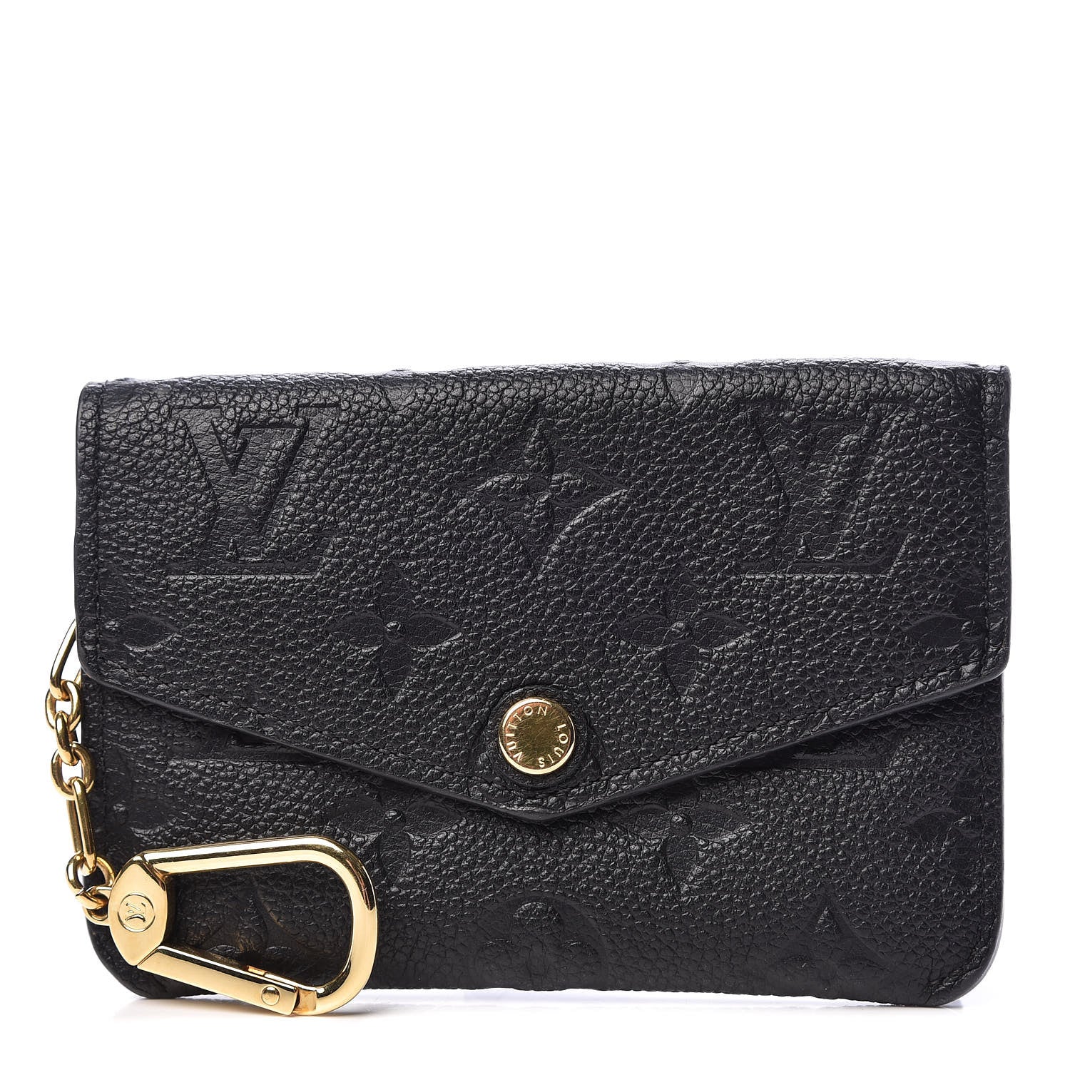 Louis Vuitton Empreinte Key Pouch Black 1 of 7
