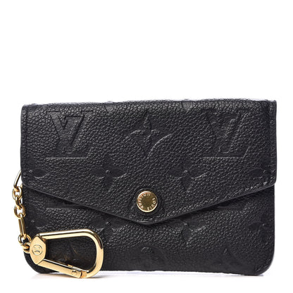 Louis Vuitton Empreinte Key Pouch Black 1 of 7