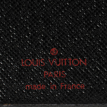 Louis Vuitton Epi French Purse Wallet Black 6 of 7