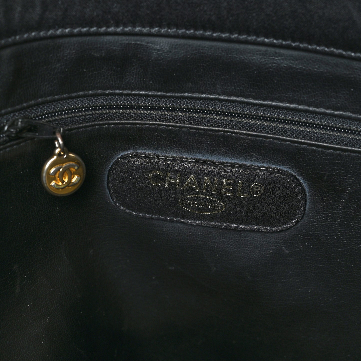 Calfskin Stitched XL Weekender Black