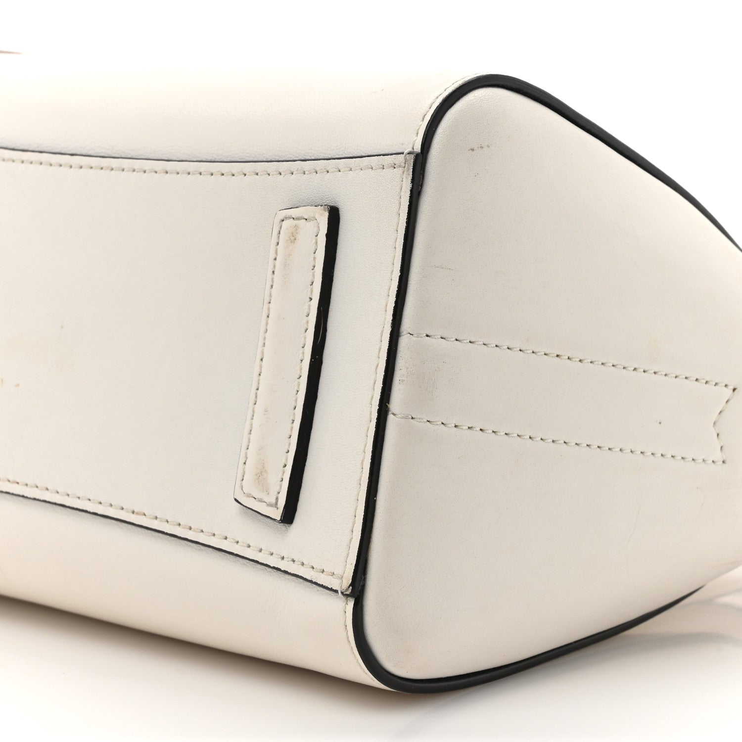 Givenchy Calfskin Signature Logo Mini Antigona White 10 of 19
