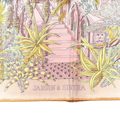 Hermes Silk Jardin A Sintra Scarf 90 5 of 5