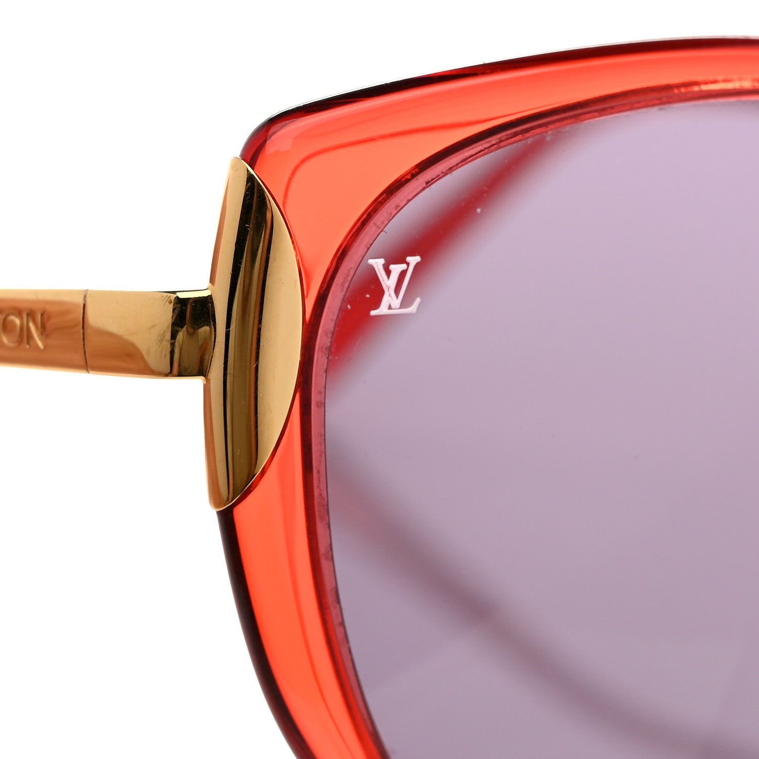 Louis Vuitton Acetate Garance Sunglasses Z0833W Coquelicot 7 of 7