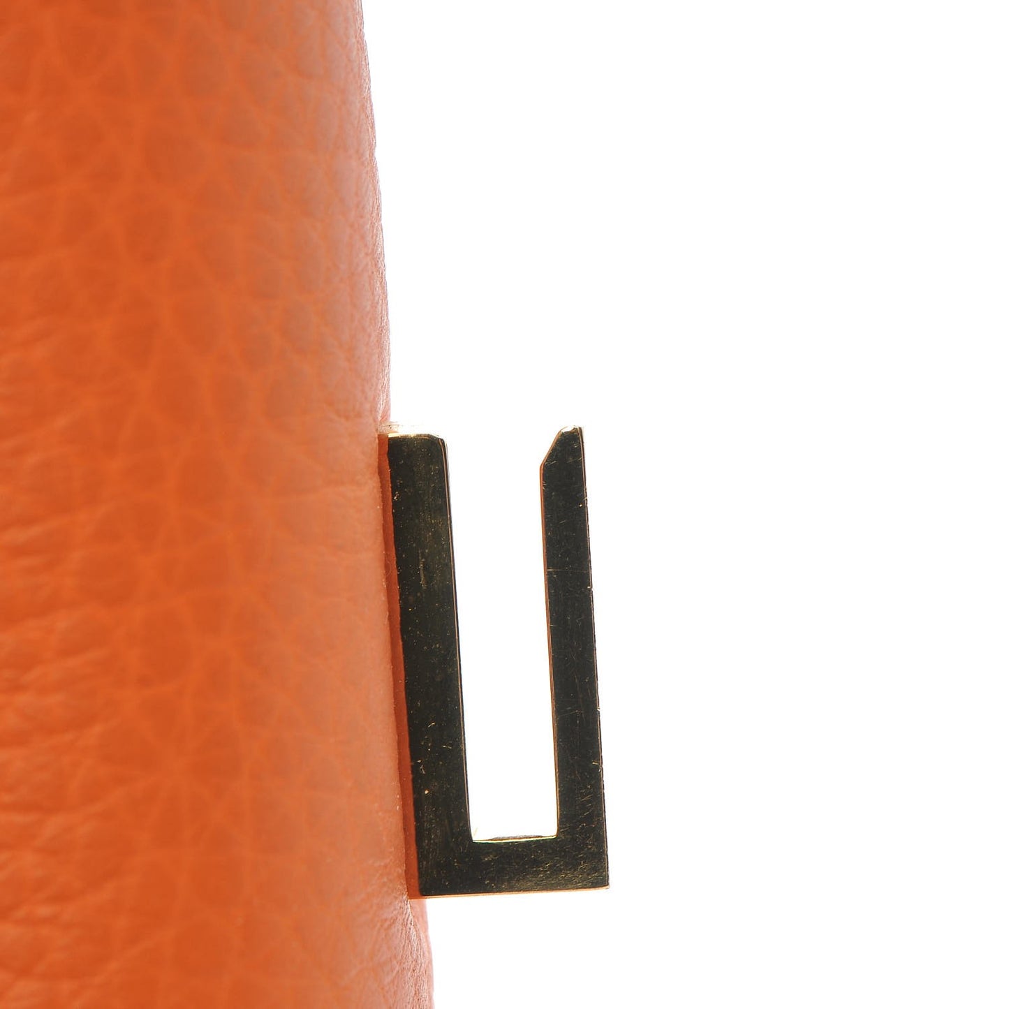 Taurillon Clemence Birkin 35 Orange