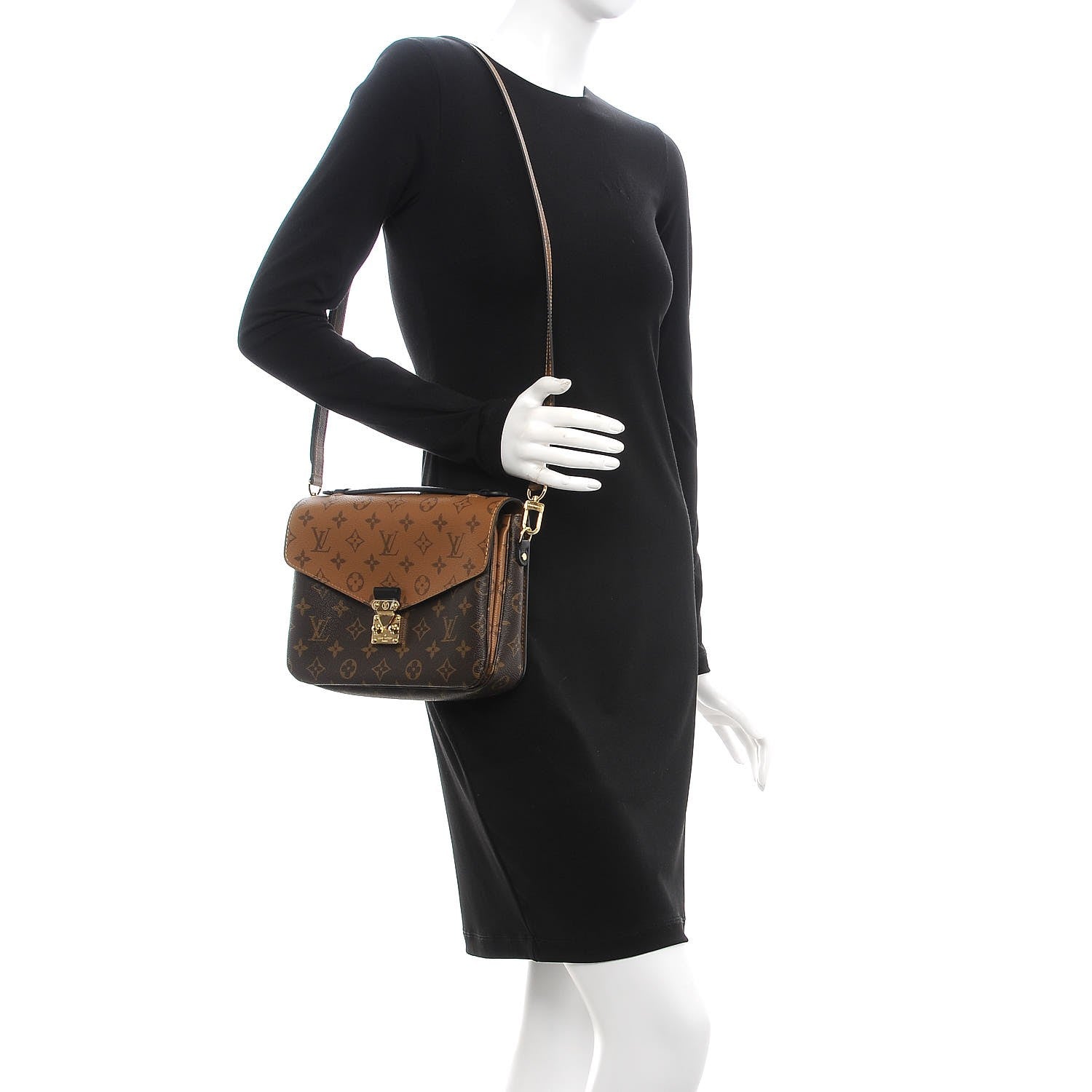 Louis Vuitton Reverse Monogram Pochette Metis 2 of 7