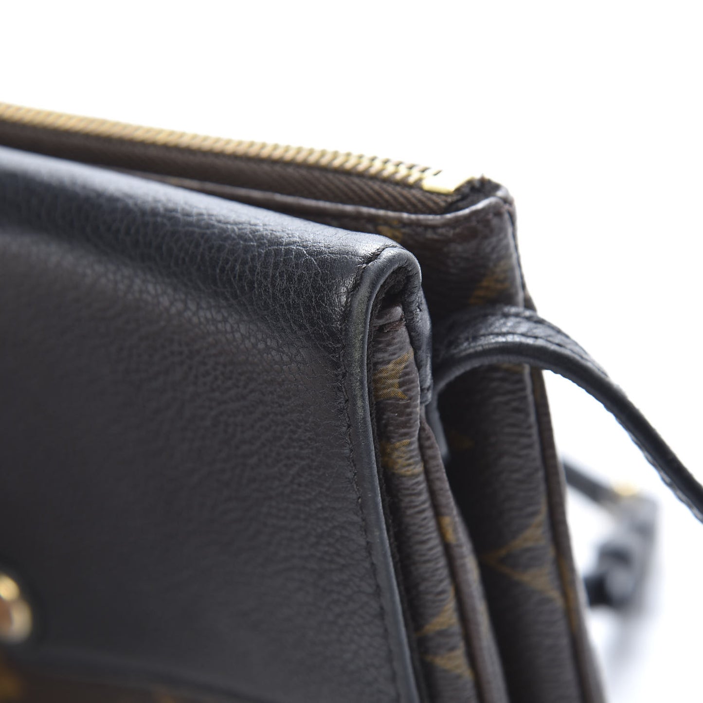 Monogram Twice Pochette Black