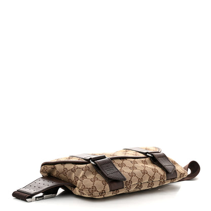 Gucci Monogram Waist Belt Bag Dark Brown 4 of 11