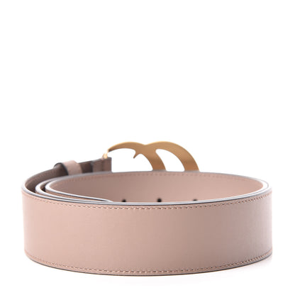 Gucci Calfskin Double G 40mm Belt 95 38 Porcelain Rose 3 of 9