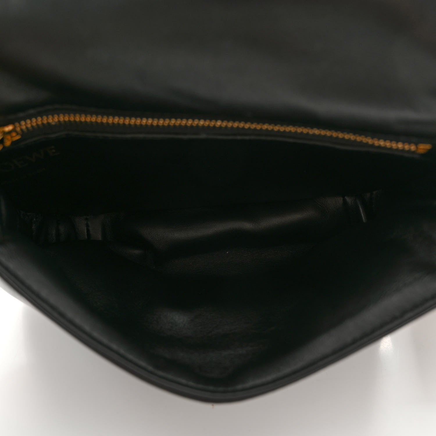 Loewe Shiny Nappa Lambskin Mini Goya Puffer Bag Black 5 of 10