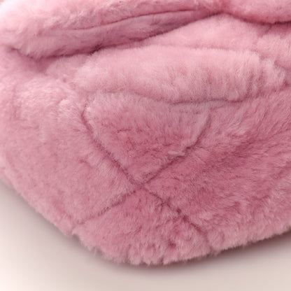 Chanel Shearling Lambskin Quilted Flap Pink 8 of 10