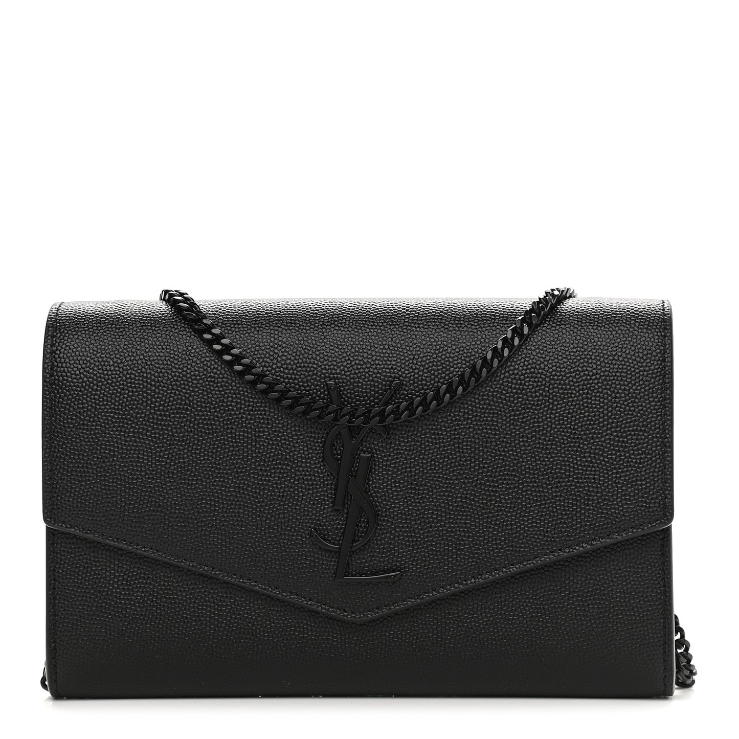 Grain De Poudre Uptown Chain Wallet Black
