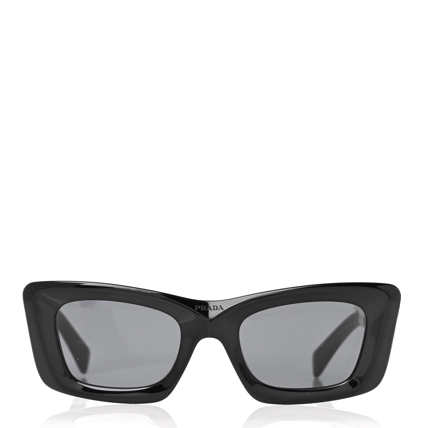 Prada Acetate Symbole Sunglasses SPR 13Z Black 2 of 6