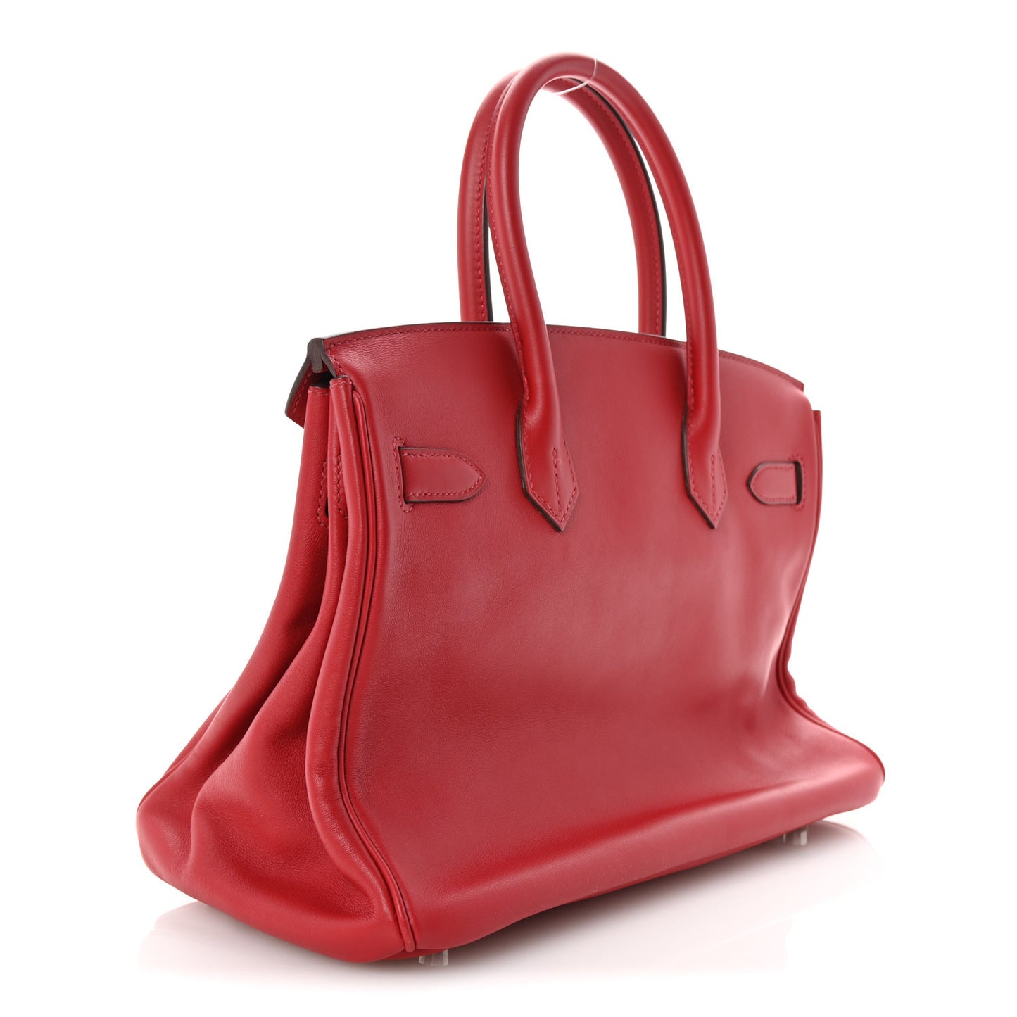 Swift Epsom Tressage Birkin 30 Rouge Piment Rouge De Coeur Rouge H