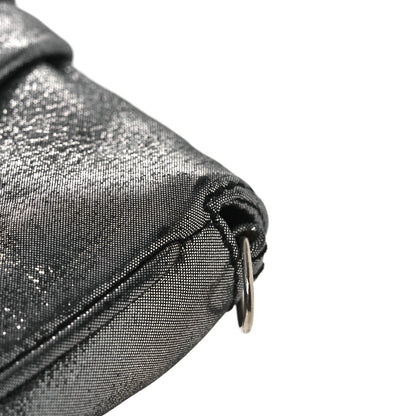 Fendi Metallic Calfskin Mia Pochette Silver 13 of 13