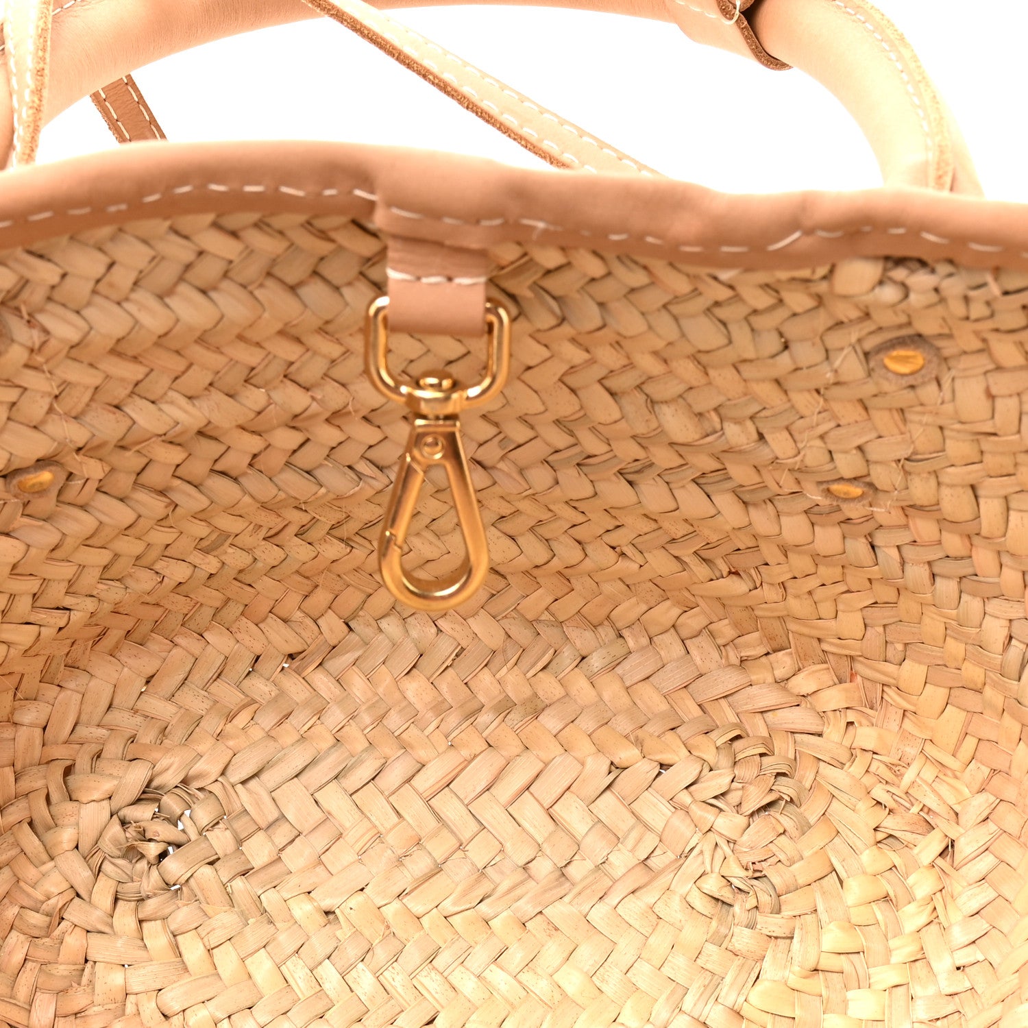 Jacquemus Raffia Le Petit Panier Soli Light Brown 4 of 10