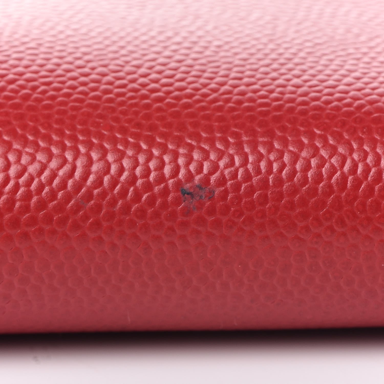Saint Laurent Grain De Poudre Monogram Zip Around Wallet New Red 12 of 14