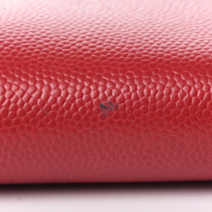 Saint Laurent Grain De Poudre Monogram Zip Around Wallet New Red 12 of 14