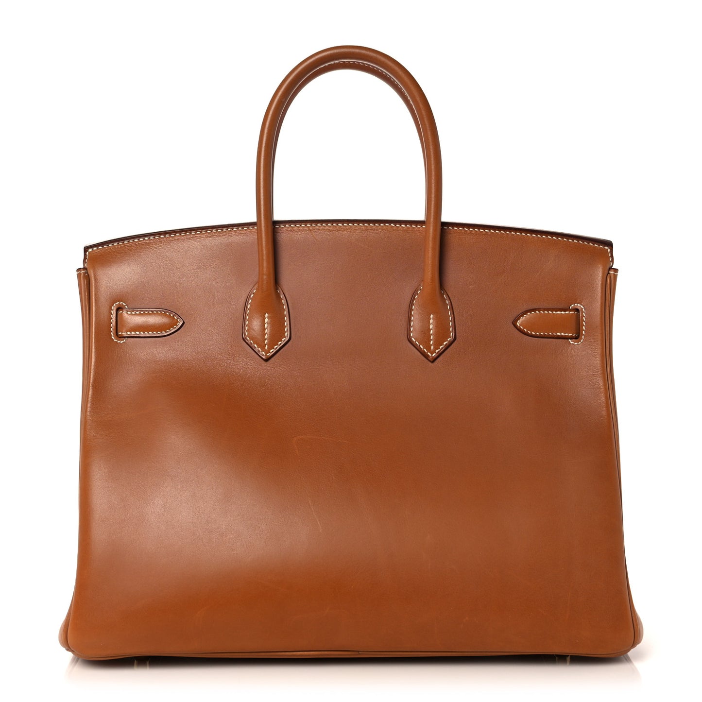 Natural Barenia Birkin 35 Fauve