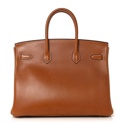 Hermes Natural Barenia Birkin 35 Fauve 4 of 53