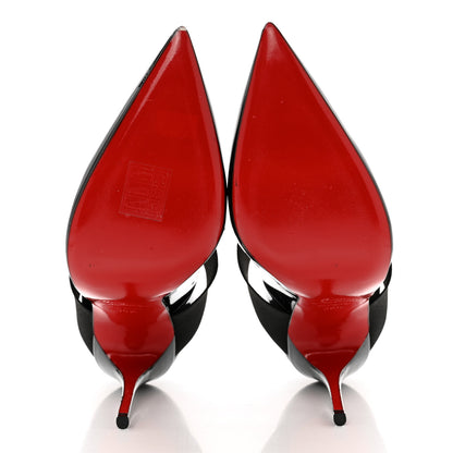 Christian Louboutin Patent Sharpstagram 100 Pumps 36.5 Black 5 of 7