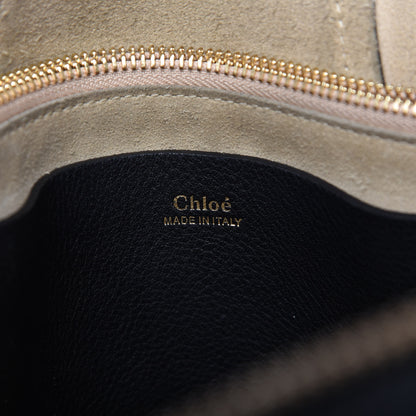 Chloe Grained Calfskin Small Hayley Hobo Black 8 of 8