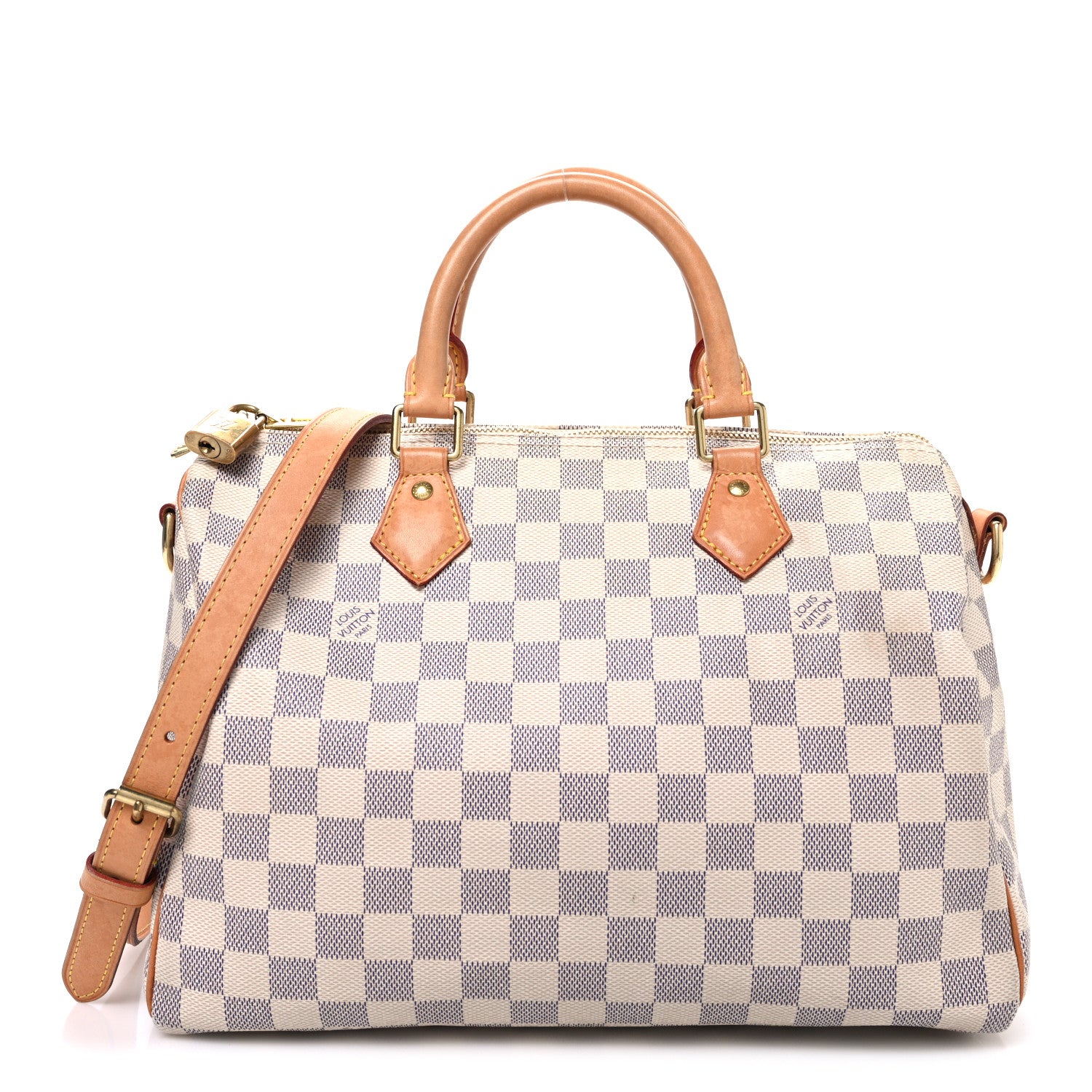 Louis Vuitton Damier Azur Speedy Bandouliere 30 1 of 10