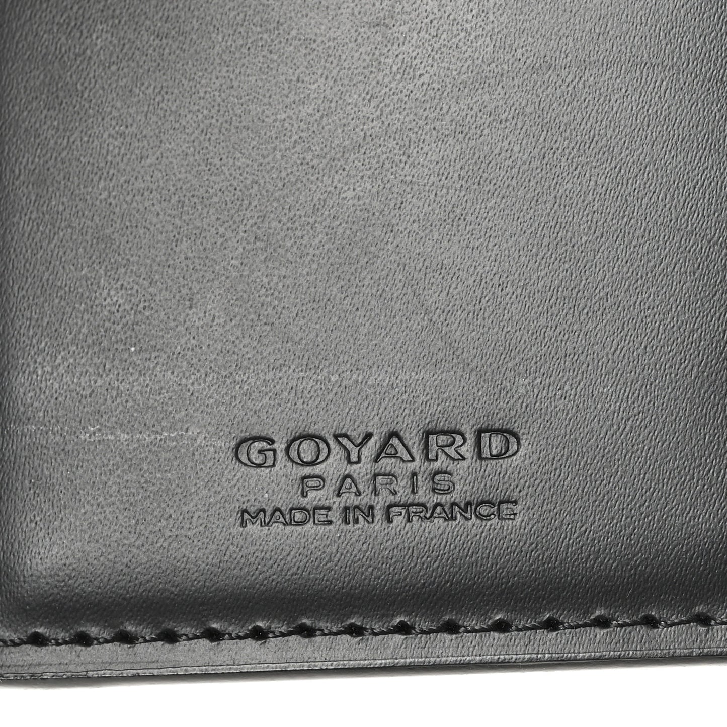 Goyardine Saint Pierre Card Holder Black