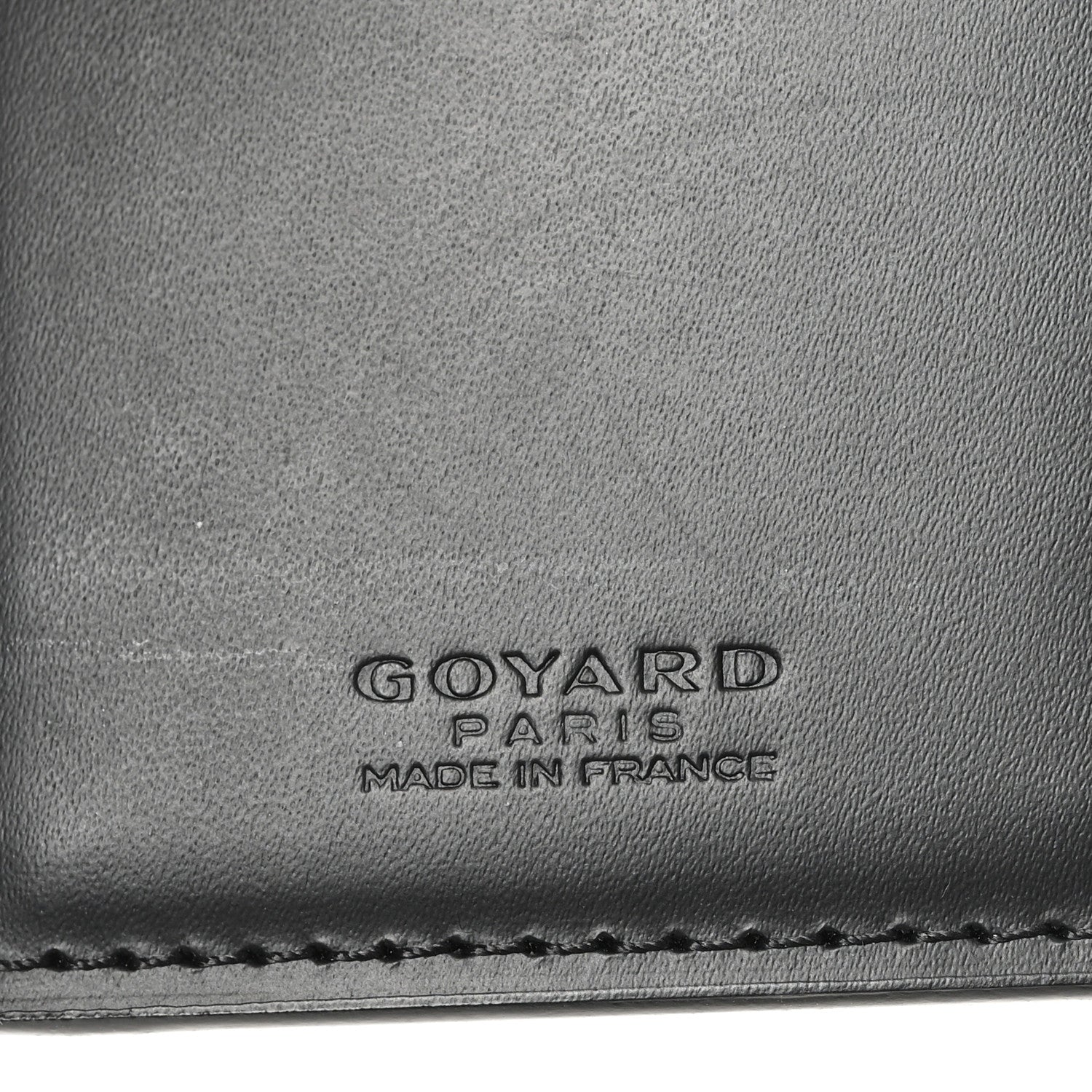 Goyard Goyardine Saint Pierre Card Holder Black 6 of 7