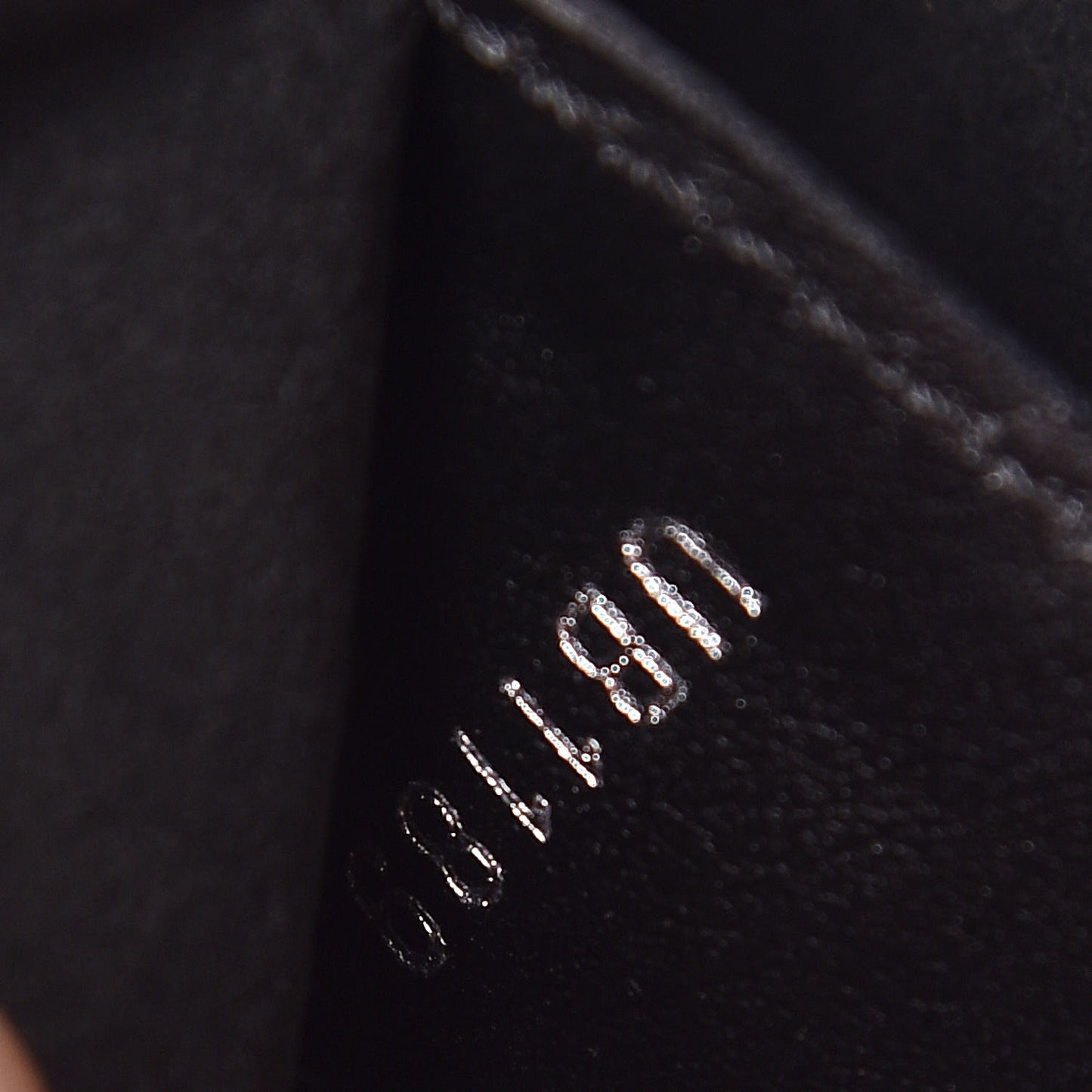 Soft Calfskin My Lockme Chain Pochette Black