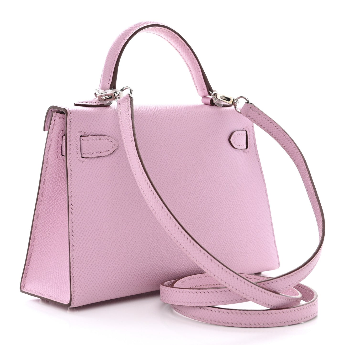 Epsom Mini Kelly Sellier 20 Mauve Sylvestre