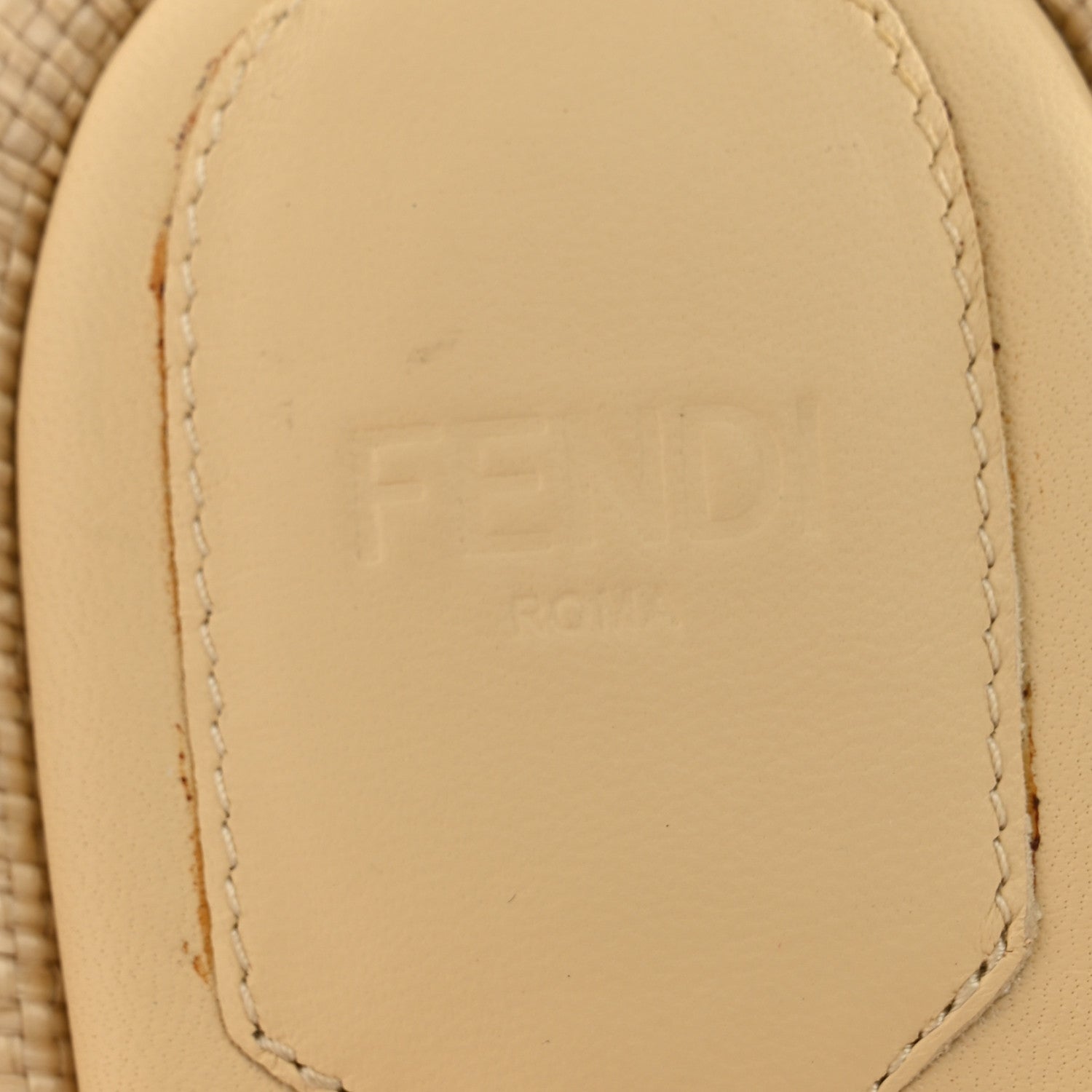 Fendi Raffia Intreccio Baguette 60mm Slide Sandals 38 Paglia 6 of 8