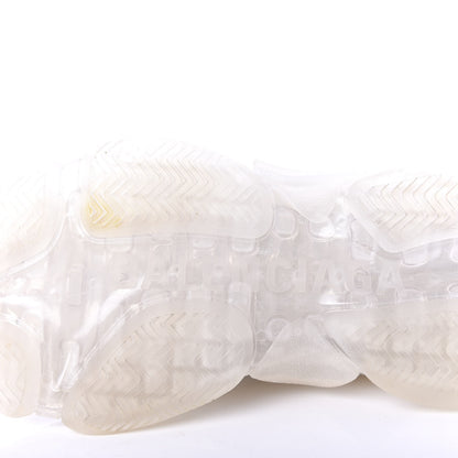 Balenciaga Fabric Mesh Clear Sole Womens Triple S Sneakers 39 White 7 of 9