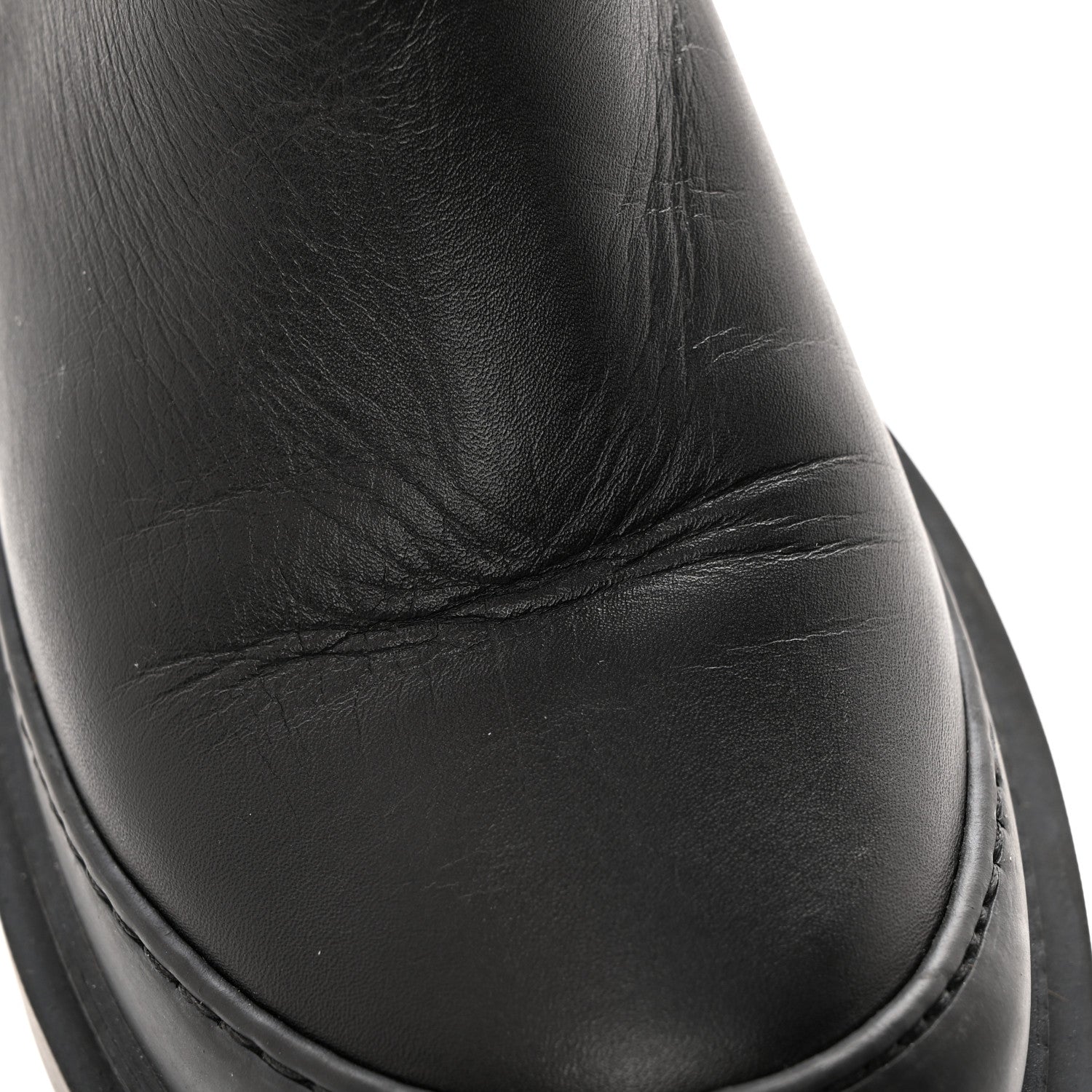 Loewe Calfskin Logo Chelsea Boots 38 Black 10 of 10