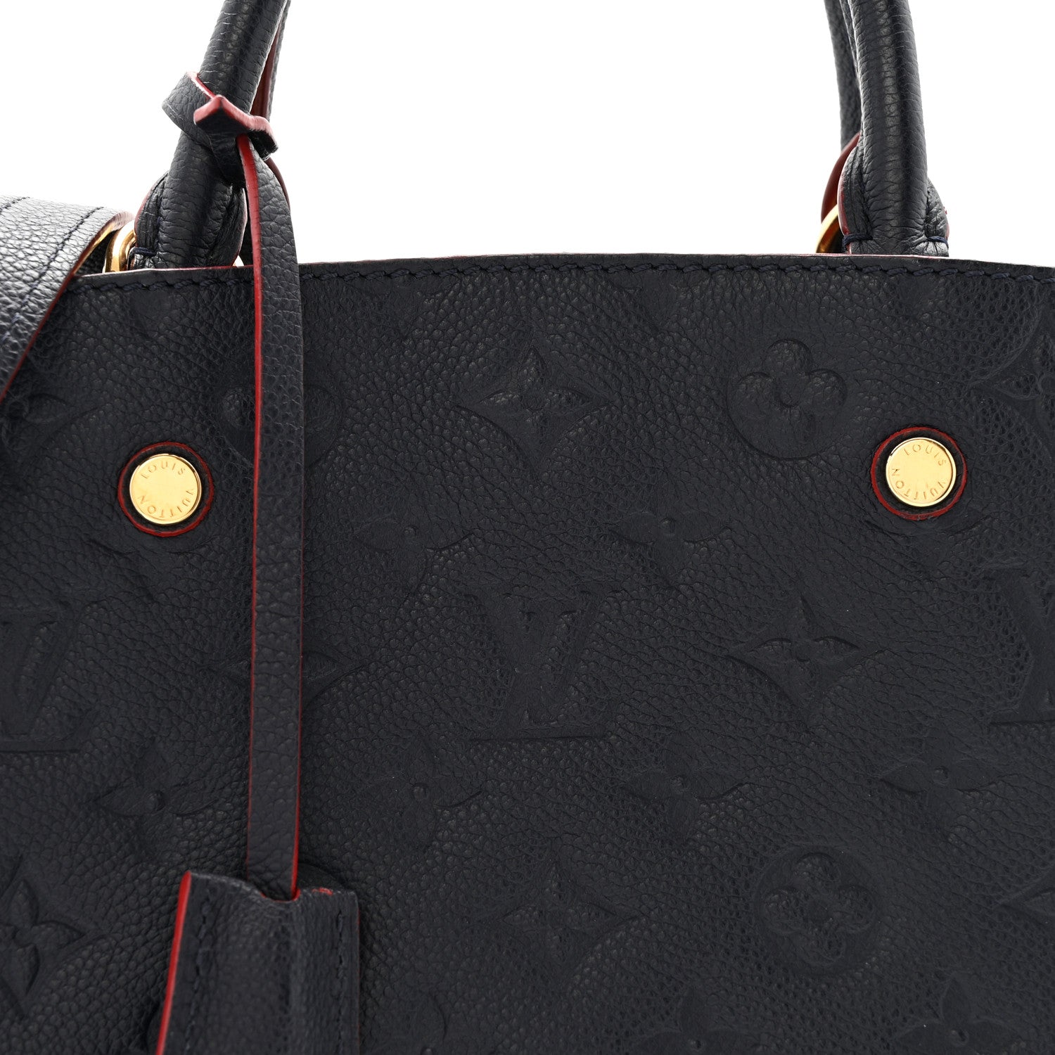 Louis Vuitton Empreinte Montaigne BB Marine Rouge 8 of 12