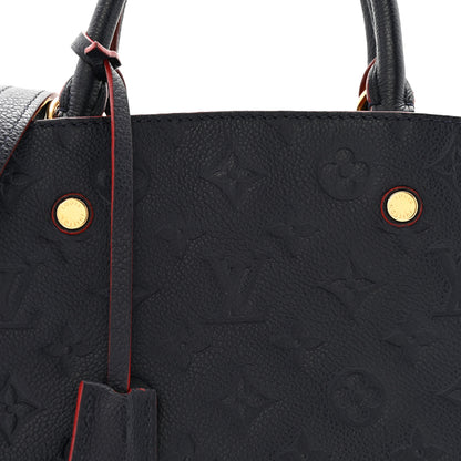 Louis Vuitton Empreinte Montaigne BB Marine Rouge 8 of 12