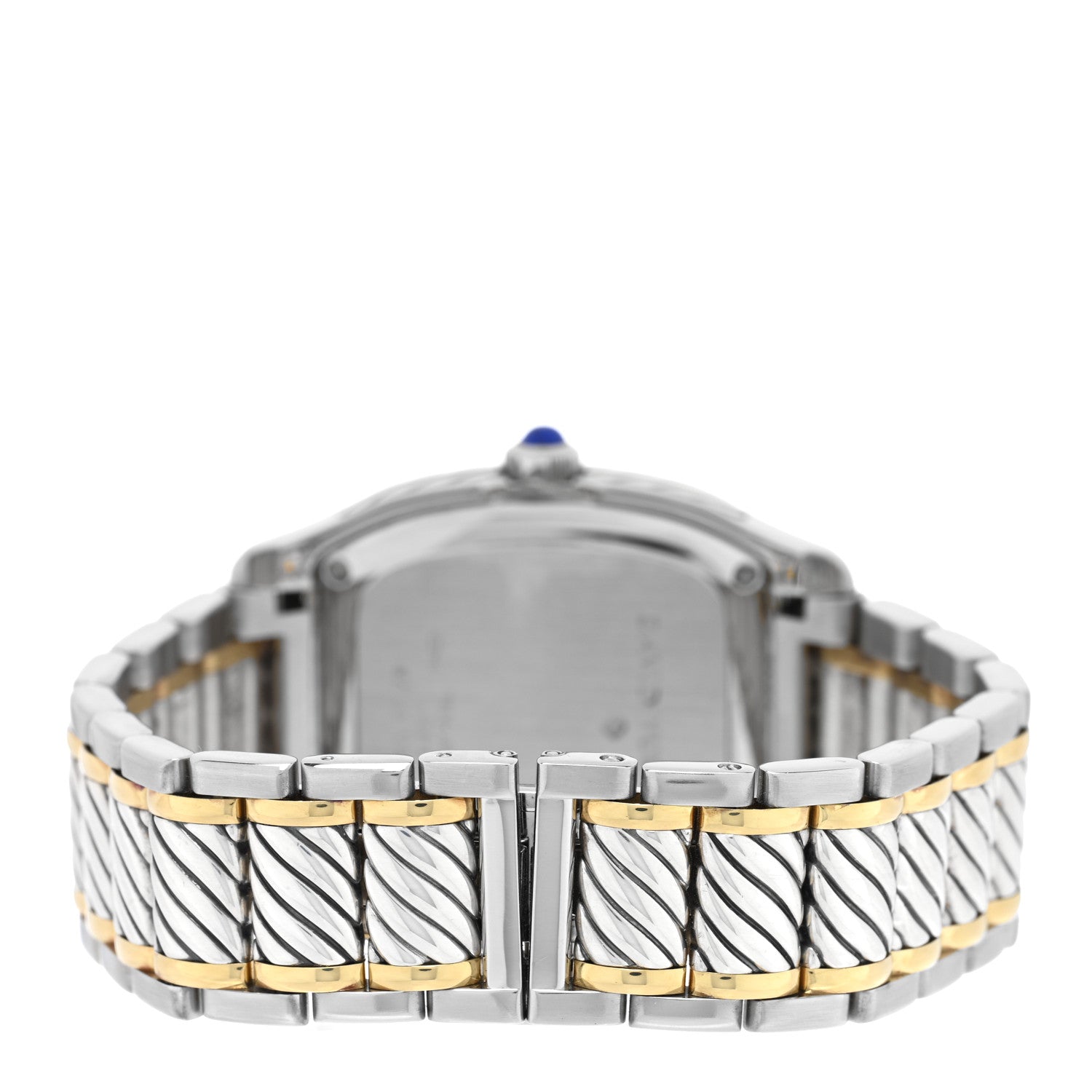 David Yurman Stainless Steel 18K Yellow Gold 35mm Thoroughbred Automatic Watch 3 of 5