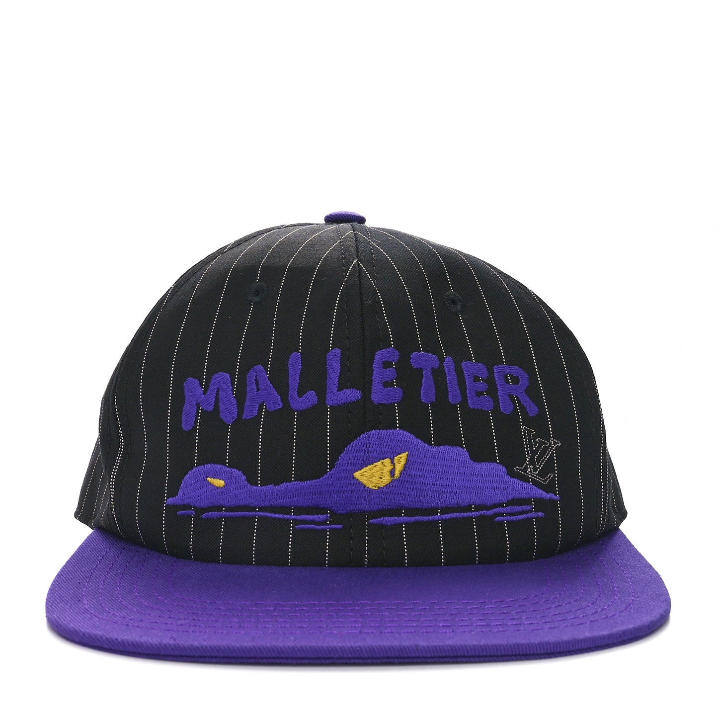 Mesh Croco Malletier Cap Black
