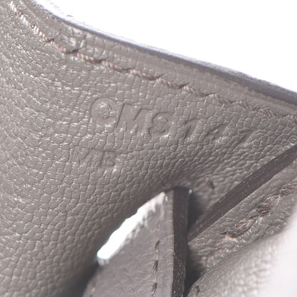 Hermes Togo Birkin 25 Etain 10 of 31