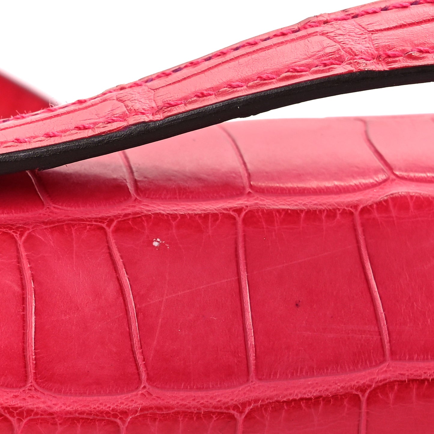 Matte Alligator Constance 18 Rose Extreme